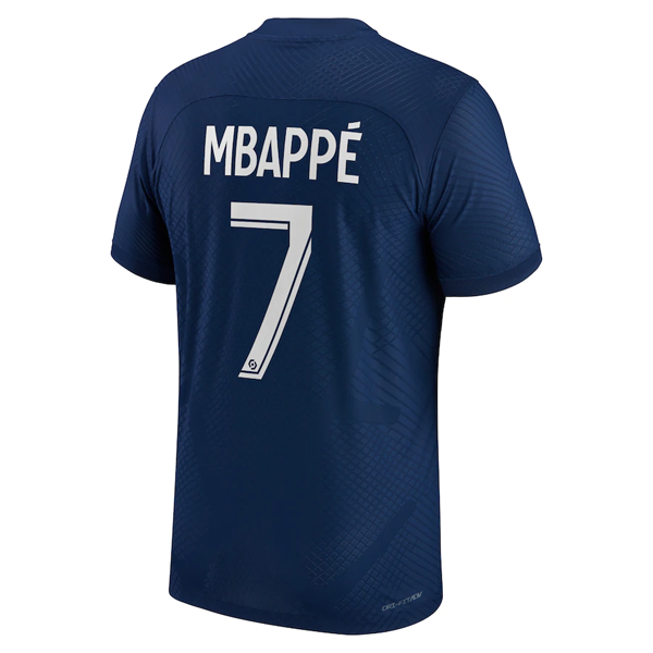 Camiseta Paris Saint Germain Mbappé 2022-23 Azul